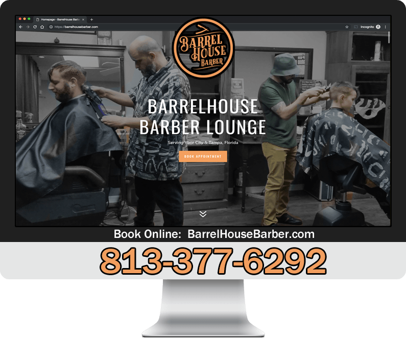 Old School Barber Shop Barrelhouse Barber Shop Lounge